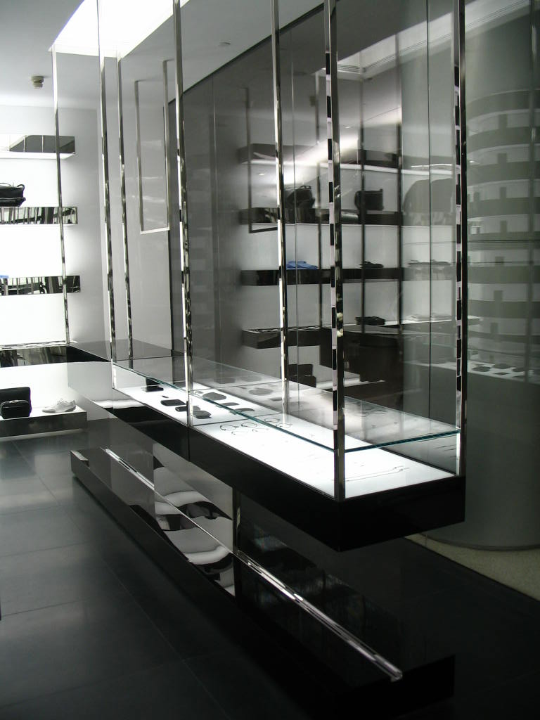 男装上海专卖店（施工图及实景）